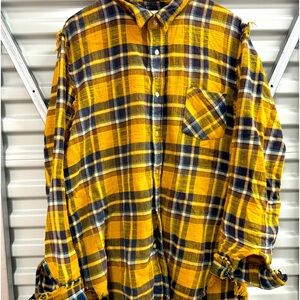 R13 plaid shirt
